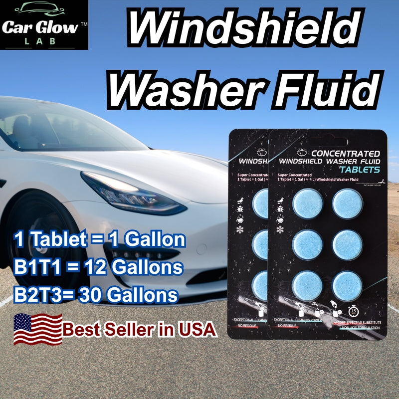 CGL 48L Car Solid Wiper Cleaner, Car Windshield Wiper Washer Fluid, Concentrated Washer Fluid
