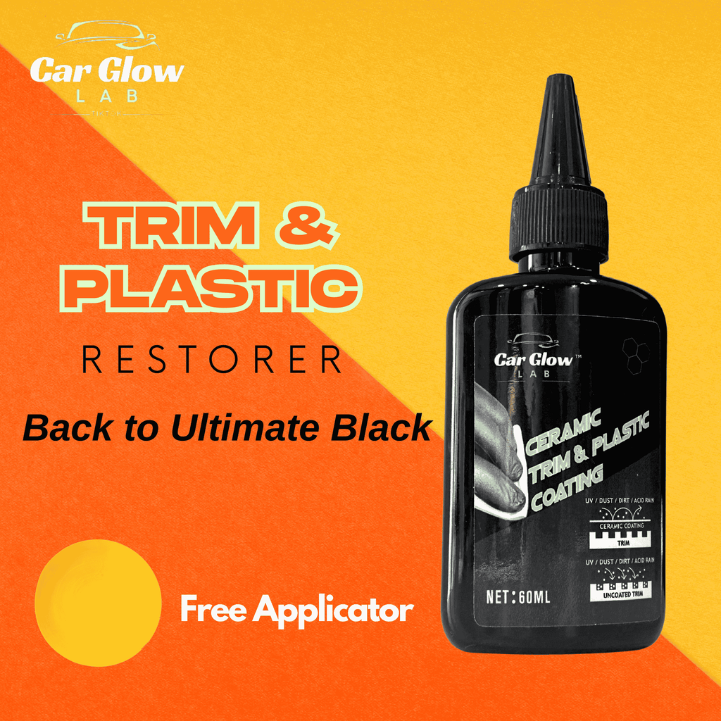 CGL Plastic Restorer, Wax For Glossy and Matte, Free Sponge, Buy 1 Take 1, Car & Motorcycle