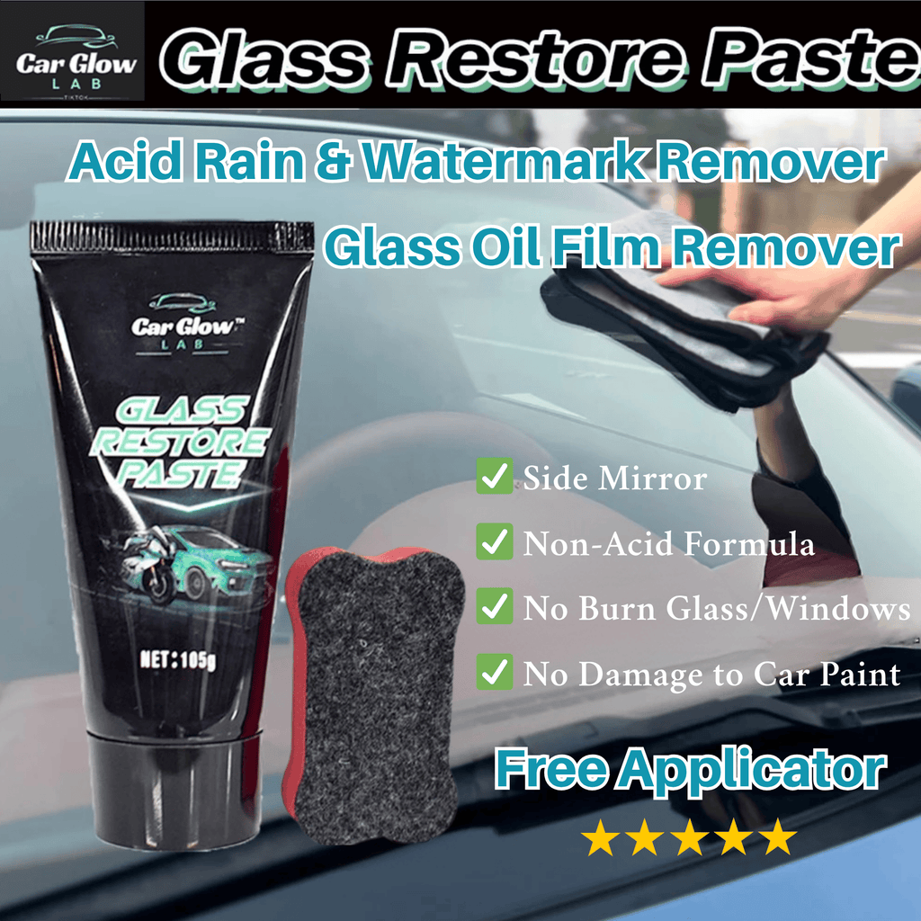 [CGL] Glass Restore Paste，Acid Rain Remover，Glass Cleaner，Oil Film Remover，Glass Polishing Compound