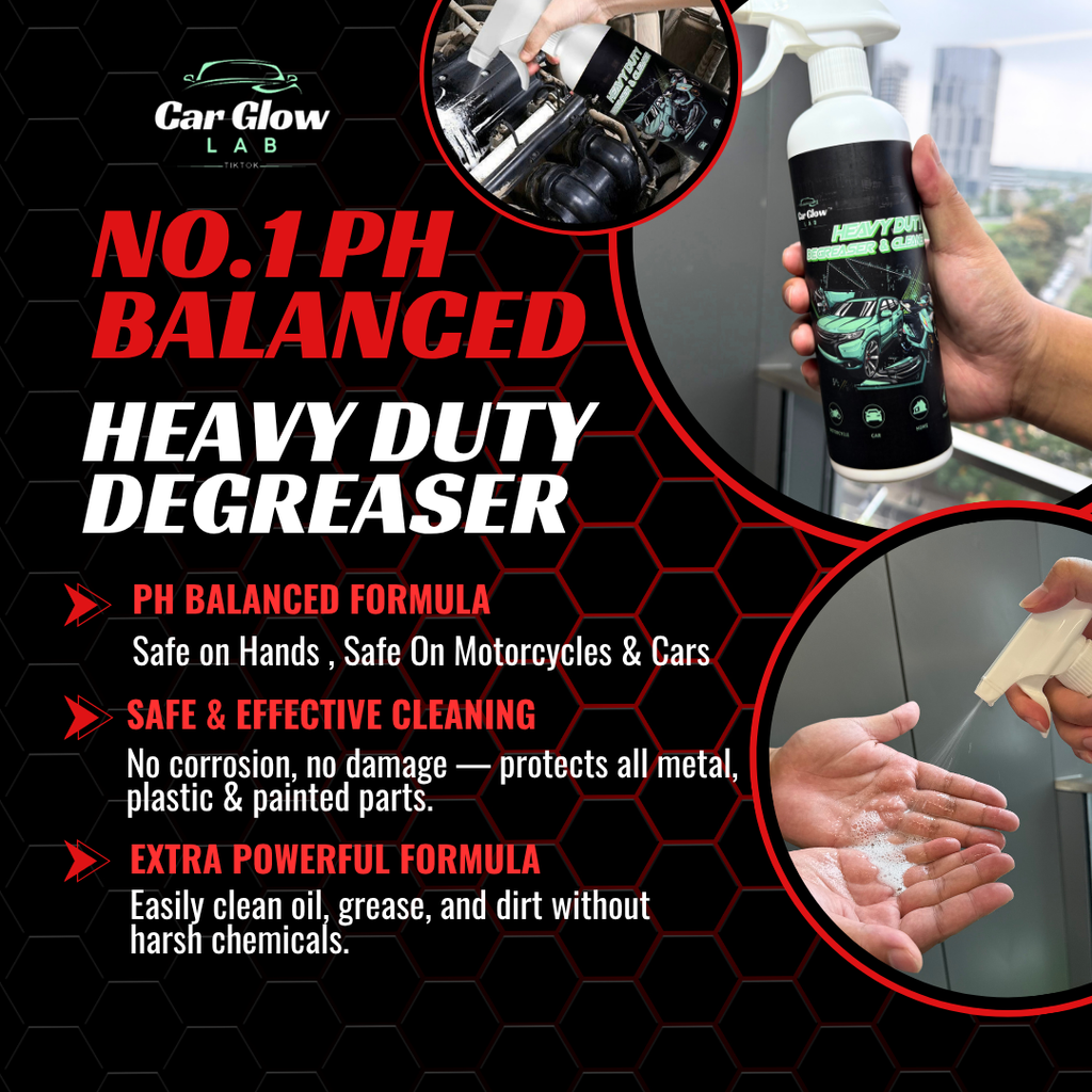CGL 500ml Degreaser Spray- Engine Cleaner Spray，PH Balanced, All Purposed Degreaser, Bike/Motorcycle
