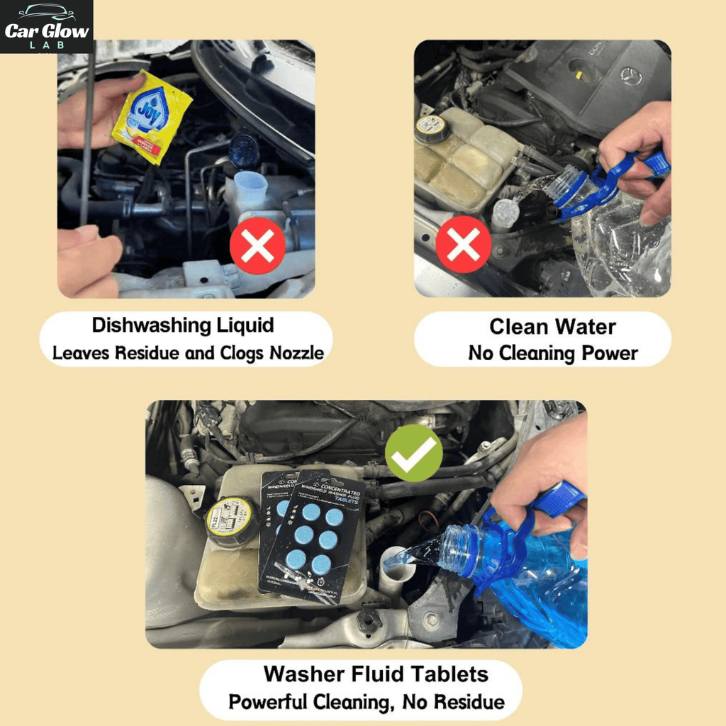 CGL 48L Car Solid Wiper Cleaner, Car Windshield Wiper Washer Fluid, Concentrated Washer Fluid