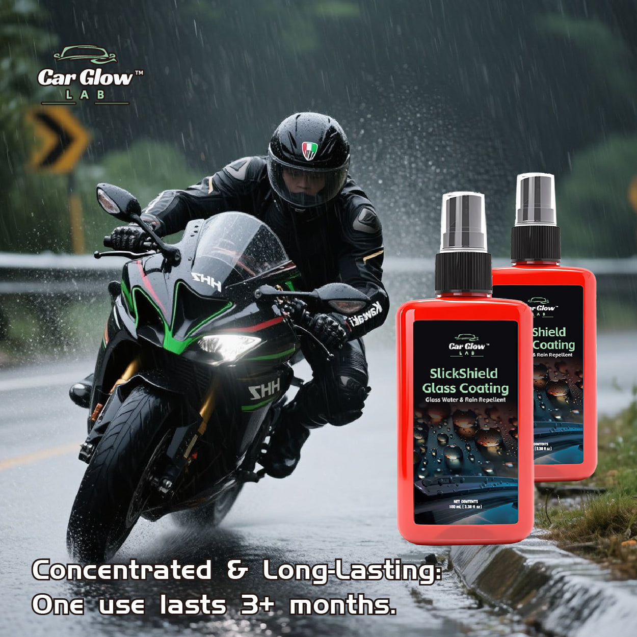CGL Rainproof Spray, Waterproof Spray, Hydrophobic, Rain Repellent, Long Lasting Anti Rain