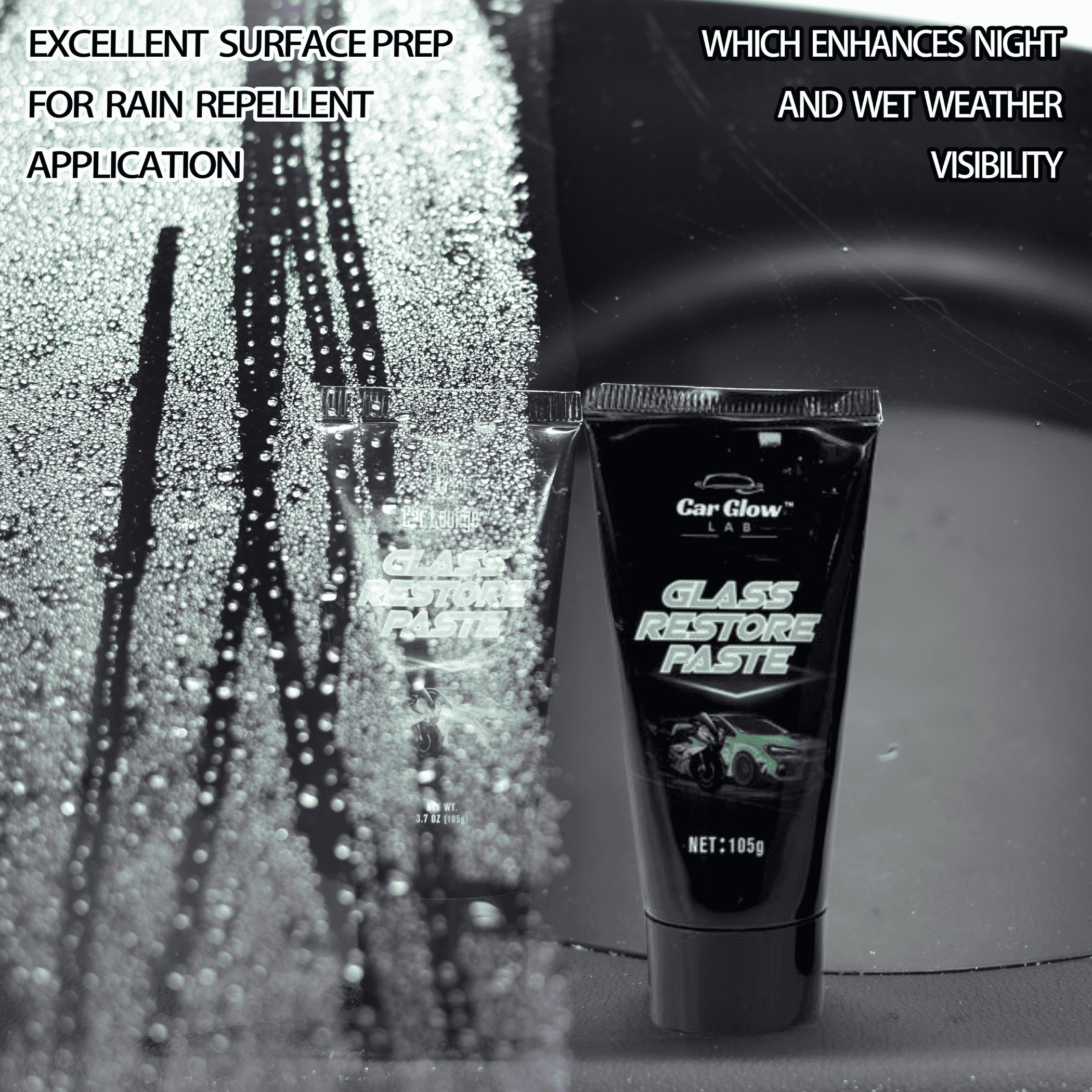 [CGL] Glass Restore Paste，Acid Rain Remover，Glass Cleaner，Oil Film Remover，Glass Polishing Compound