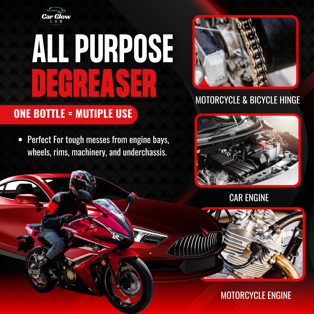 CGL 500ml Degreaser Spray- Engine Cleaner Spray，PH Balanced, All Purposed Degreaser, Bike/Motorcycle