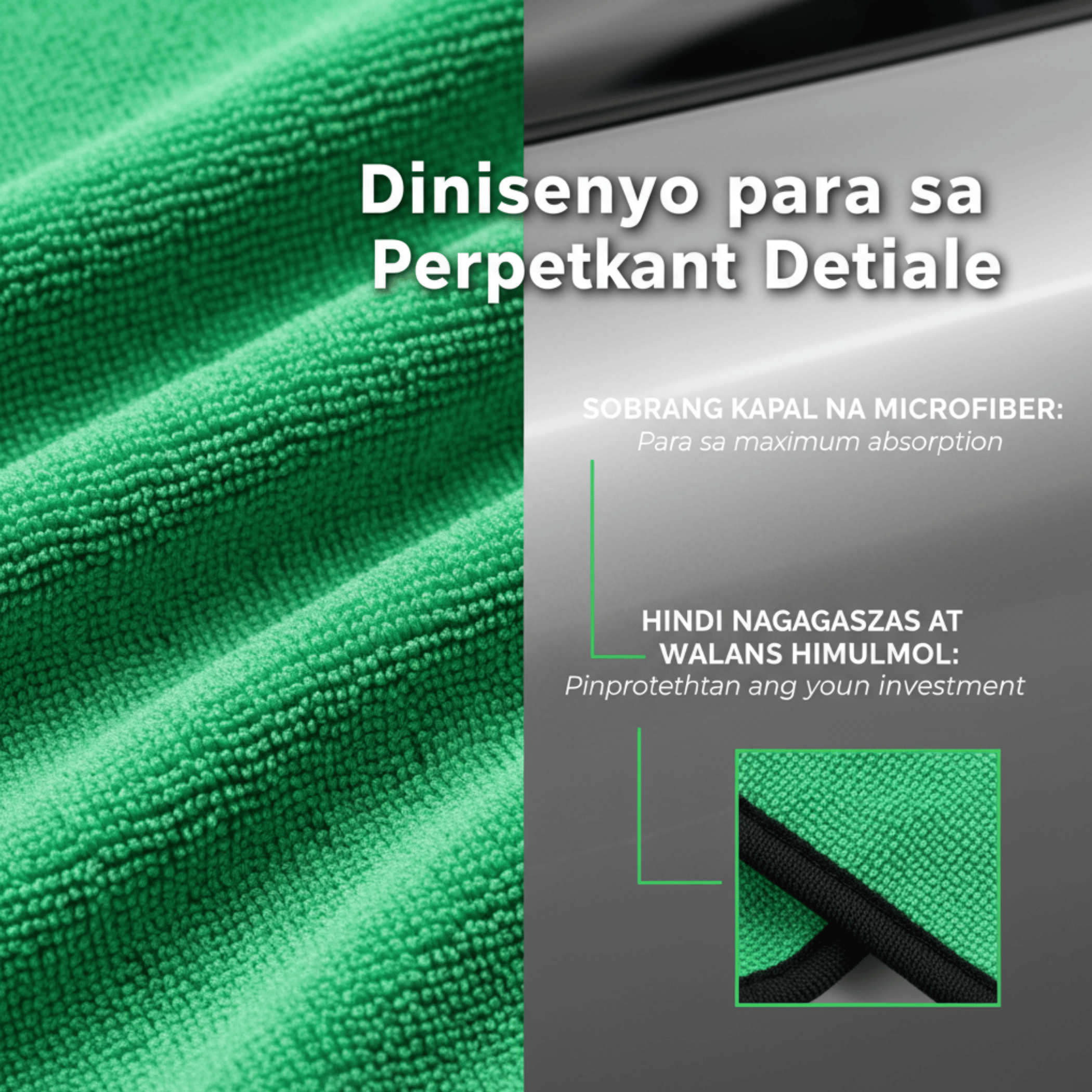 CGL Microfiber Towels Car Washing, Extra Thick, Car Wash Towel, Wet/Dry Wash,High-end