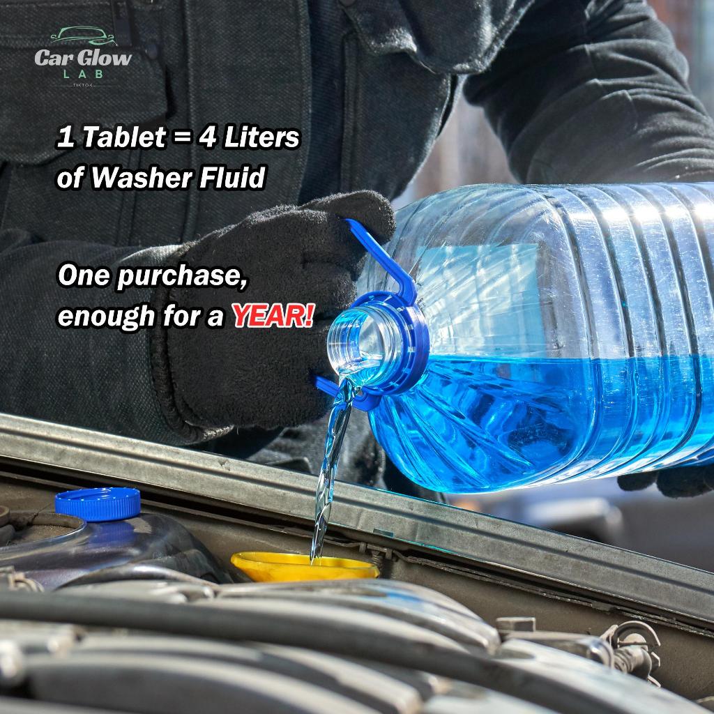 CGL 48L Car Solid Wiper Cleaner, Car Windshield Wiper Washer Fluid, Concentrated Washer Fluid