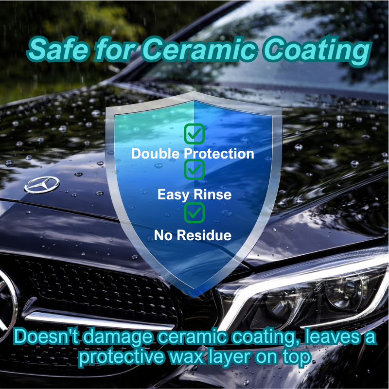 [CGL] 1.2 Liter Car Shampoo with Wax, Ultra Foamy, PH Neutral, Motorcycle Shampoo, 10x High Grade