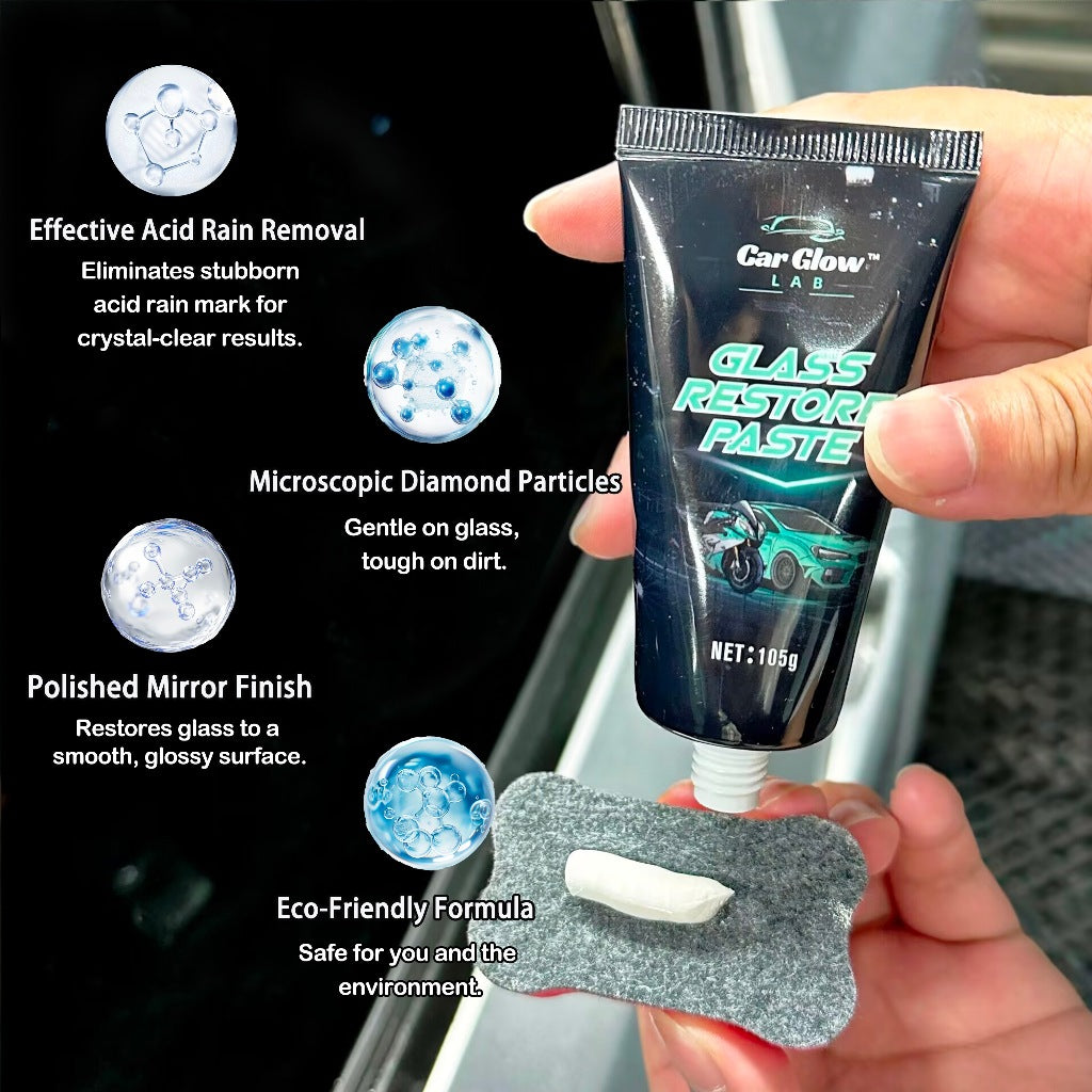 [CGL] Glass Restore Paste，Acid Rain Remover，Glass Cleaner，Oil Film Remover，Glass Polishing Compound